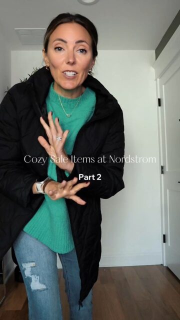 Part 2 of my Nordstrom sale finds!  There are so many good items, especially the flare joggers, 1/4 zip pullover and a fall jacket and boots!  The jacket has been a fall staple and the Sorel boots are so good! LinkDM *049*

🛍️ Comment for link or copy and past: https://liketk.it/5t6uc 
#nordstromsalepicks #fallfashion #cozyfashion