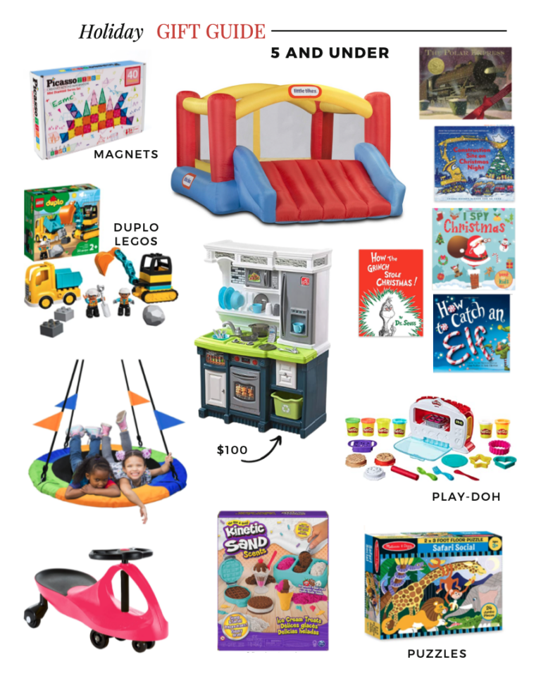 Holiday Gift Guide for Kids 5 and Under