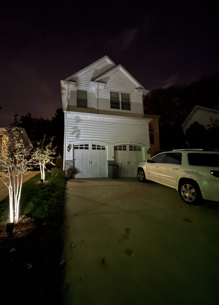 Outdoor Solar Uplighting