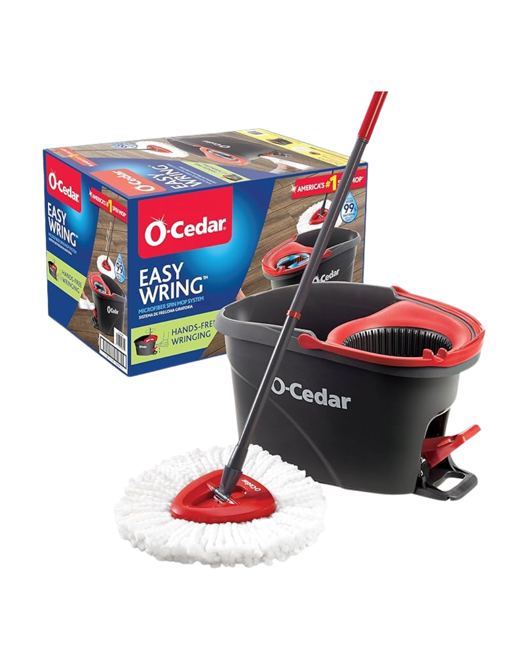 O-Cedar EasyWring Microfiber Spin Mop