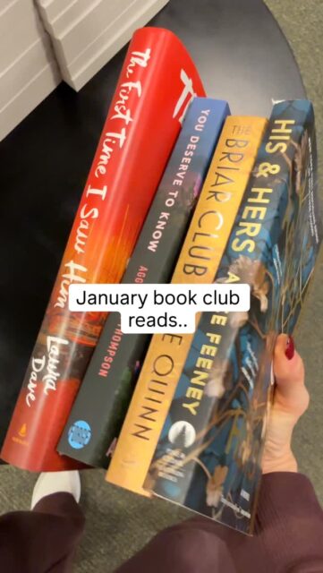 January reading wrap-up 📚✨
Four books, four very different vibes, all worth the time.
Our Sweet Motherly Book Club pick: You Deserve to Know — twisty, binge-able, and full of “just one more chapter” moments.
Plus a few extras I couldn’t put down: His and Hers, The Briar Club, and The First Time I Saw Him.
If you love reading and actually talking all things books, come join us 🤍
We read one book a month inside the Sweet Motherly Book Club over on Facebook—super casual, zero pressure, all the good convo.
💬 Comment for links (books + book club) and tell me—did we read any of the same ones?
Hashtags:
#Bookstagram
#BookClubReads
#BookLoversCommunity LinkDM *053*