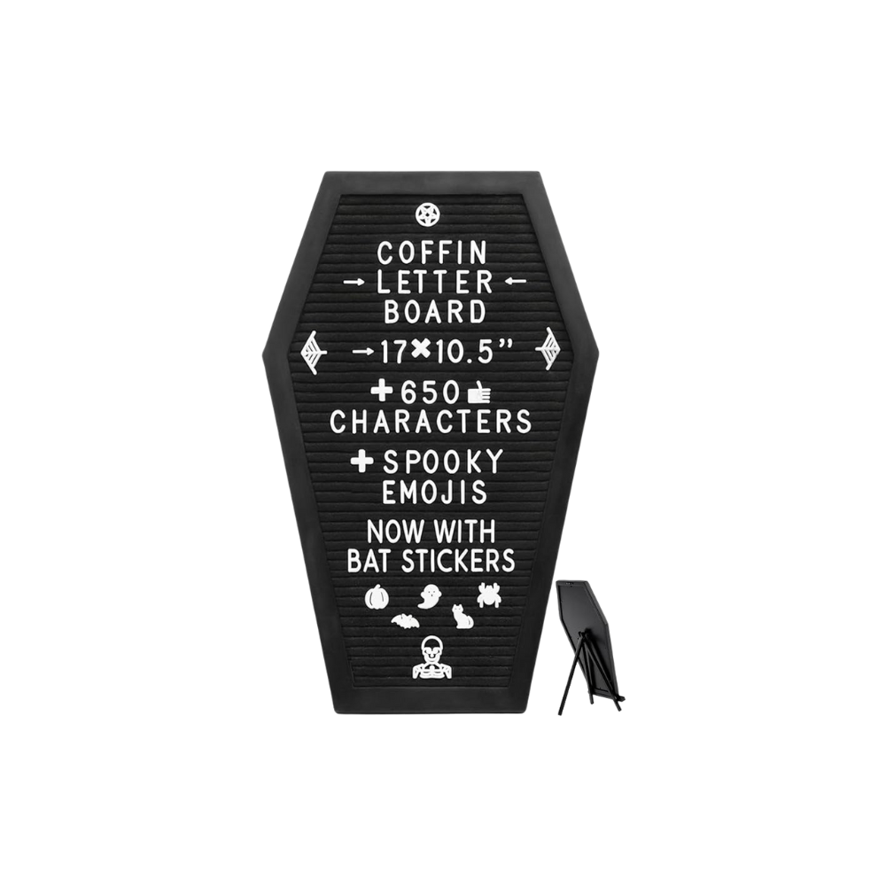 Halloween black letterboard