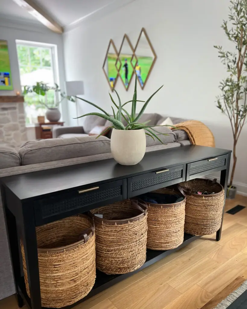 neutral spring home decor