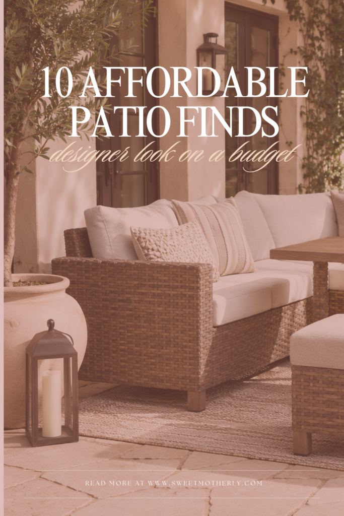 affordable patio finds