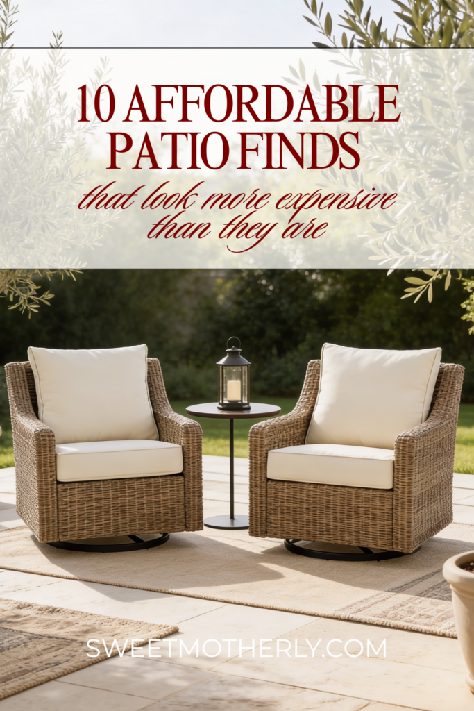 affordable patio finds